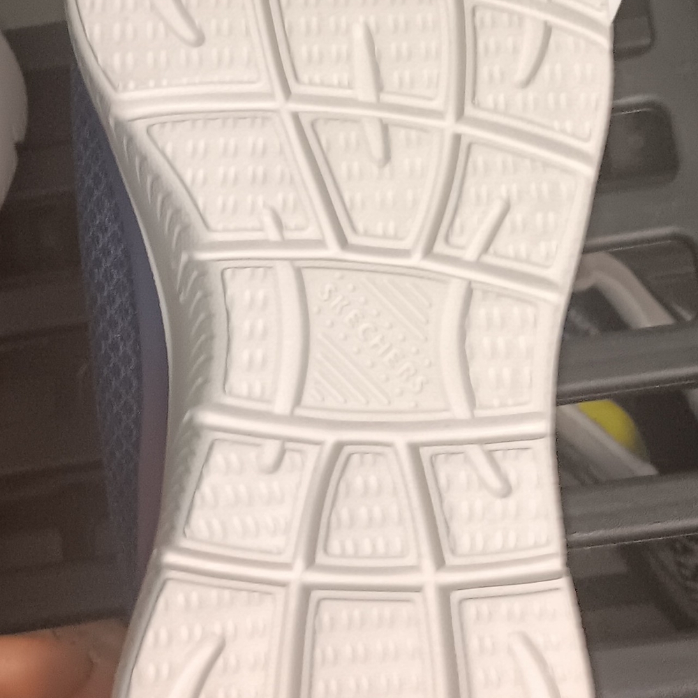Skechers White Athletic Shoes